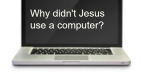 Computer with question